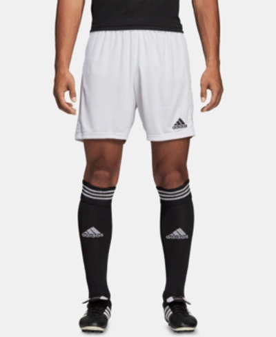 Shop Adidas Originals Adidas Men's Tastigo Climalite Soccer Shorts In White