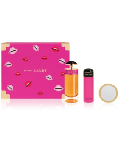 Shop Prada Candy Eau De Parfum 3-pc. Gift Set