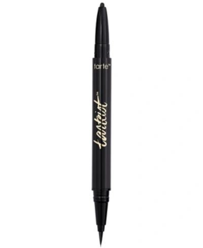 Shop Tarte Travel-size Ist Double Take Eyeliner In Black