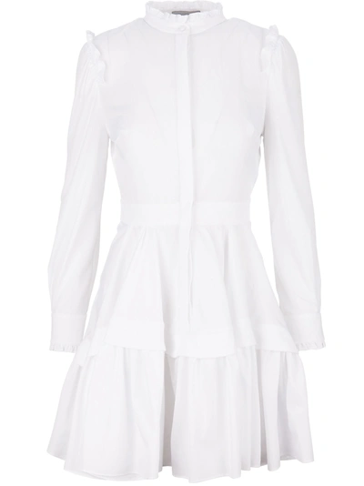 Shop Alexander Mcqueen Dress In White