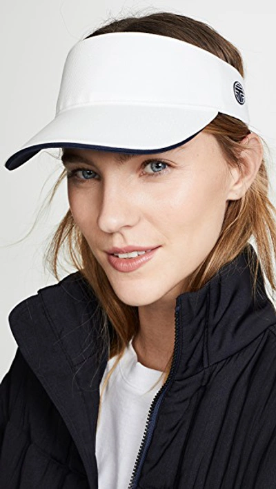 Shop Tory Sport Performance Visor In Snow White