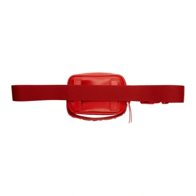 Shop Givenchy Red Mc3 Belt Bag In 600 Red