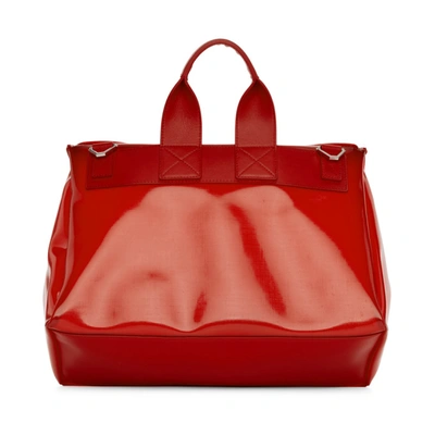 Shop Givenchy Red Pandora Messenger Bag In 600 Red