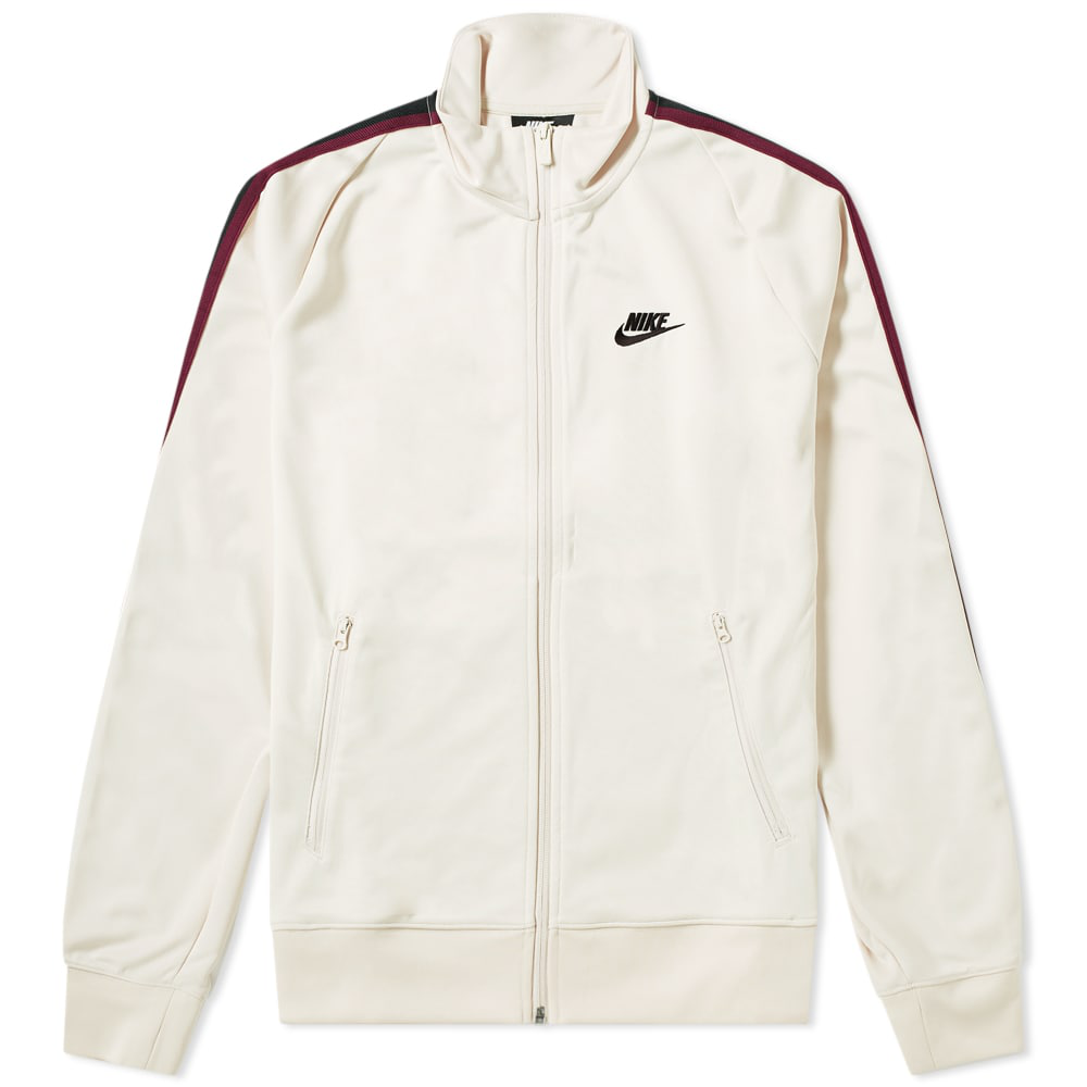 white nike tribute jacket