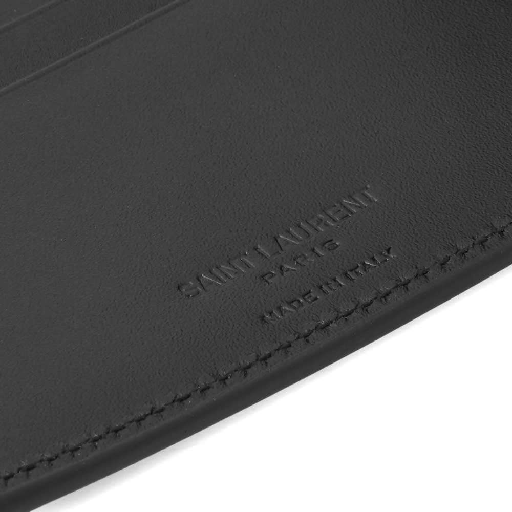 Saint Laurent Smooth Leather Billfold Wallet In Black | ModeSens