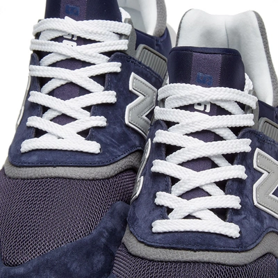 Honestidad sin cable tal vez New Balance Ms997hgb In Blue | ModeSens