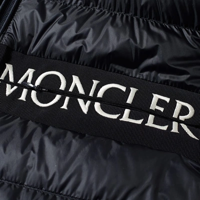 Shop Moncler Laruns Gilet In Blue