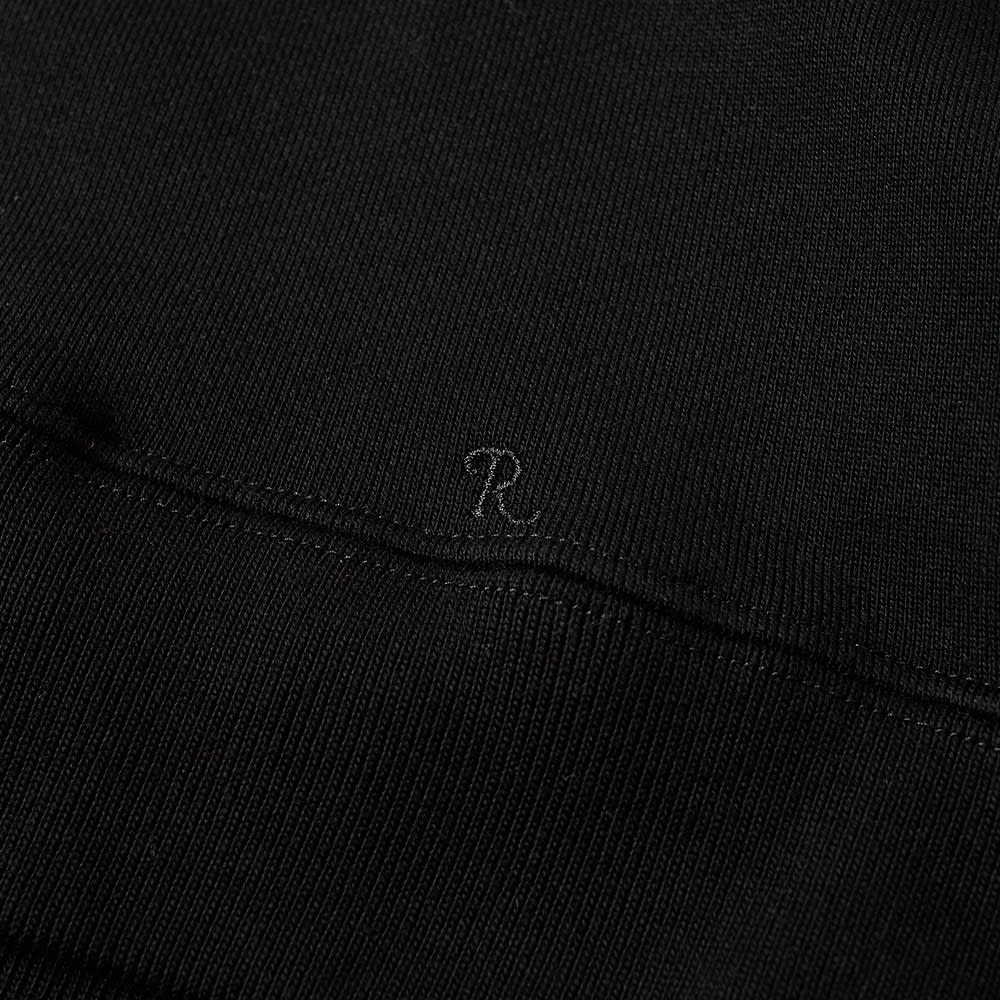 Raf Simons Graphic Print Hooded Sweatshirt In Black In 00099 Black ...