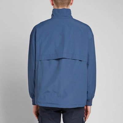 Shop Adsum Uc Popover Jacket In Blue