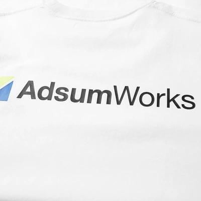 Shop Adsum Works Tee In White