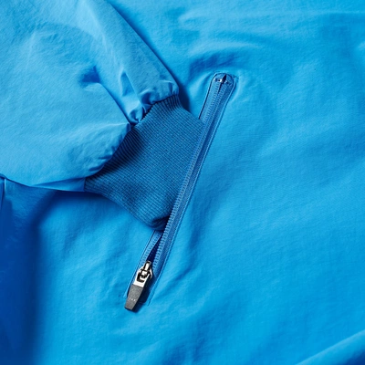 Shop Adsum Uc Popover Jacket In Blue