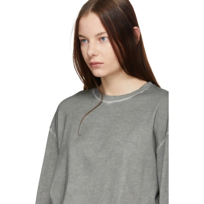 Shop A-cold-wall* Grey Bracket Long Sleeve T-shirt In Sc42 Medgry