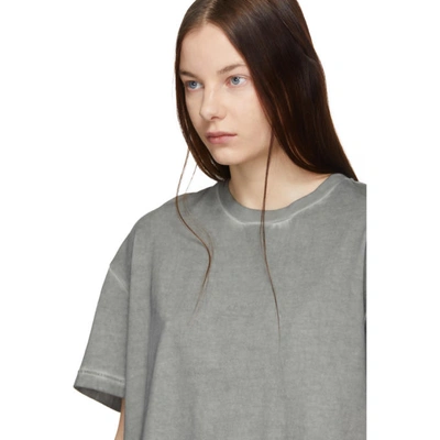 Shop A-cold-wall* Grey Bracket T-shirt In C437 Slate