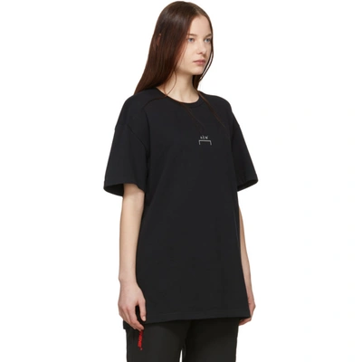 Shop A-cold-wall* Black Bracket T-shirt In Sc1 1 Black