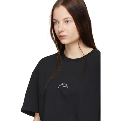 Shop A-cold-wall* Black Bracket T-shirt In Sc1 1 Black