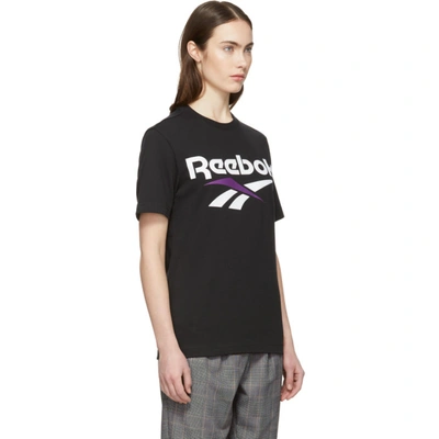 Shop Reebok Classics Black Vector T-shirt