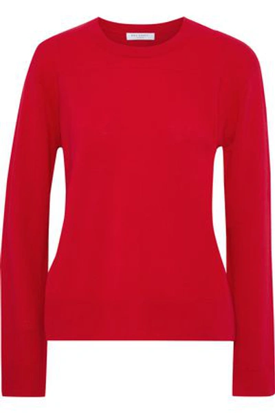 Shop Equipment Irene Cashmere Sweater In Tomato Red