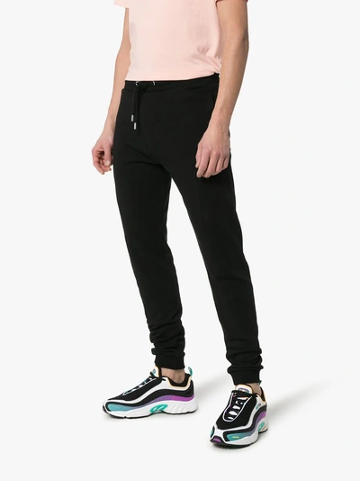 Shop Kenzo Paris Logo Track Pants In Black