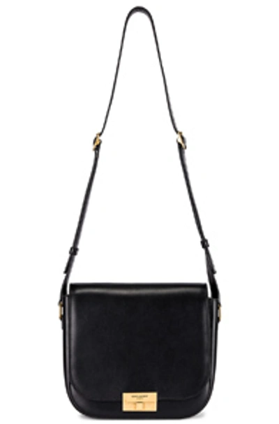 Shop Saint Laurent Betty Satchel Bag In Black