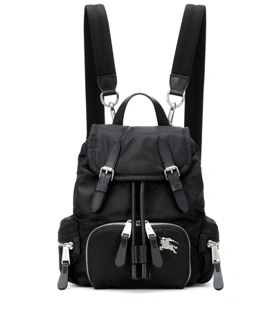 Shop Burberry The Small Rucksack Backpack In Black