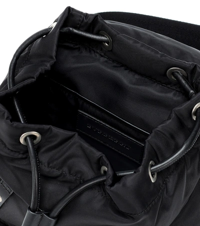 Shop Burberry The Small Rucksack Backpack In Black