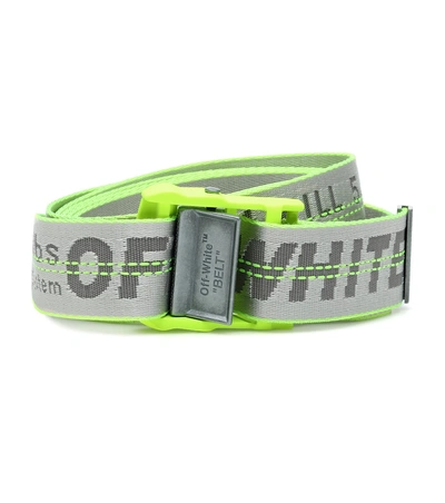 Off-white Industrial Belt In Grey | ModeSens