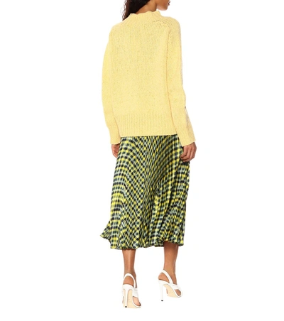 Shop Dorothee Schumacher In Heaven Turtleneck Sweater In Yellow