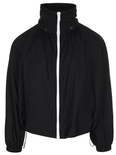 Shop Givenchy Zipped Bomber Jacket In Black