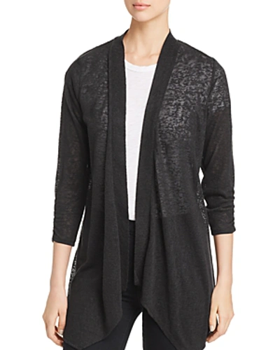 Shop Avec Lace-back Cardigan In Cotton Ball
