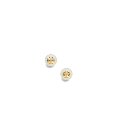 ☆人気☆【Tory Burch】☆Crystal Pearl Stud Earring☆ Tory Burch Crystal Pearl Stud Earrings | italist