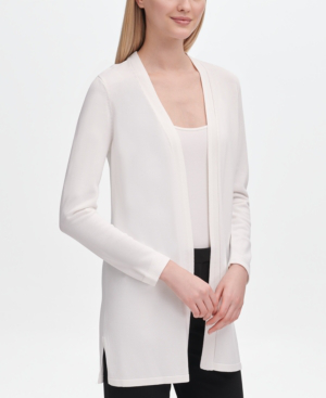 calvin klein white cardigan