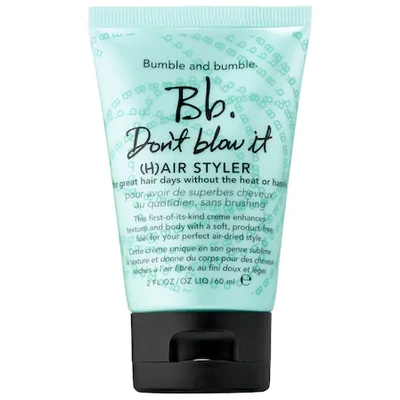 Shop Bumble And Bumble Don't Blow It Fine Hair Air Dry Styler 2 oz/ 60 ml