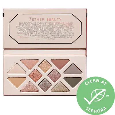 Shop Aether Beauty Rose Quartz Crystal Gemstone Eyeshadow Palette