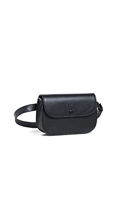 Shop Steven Alan Alexander Large Convertible Belt Bag In Black