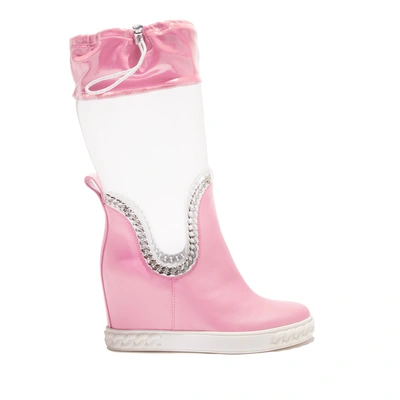 Shop Casadei Glass In Lac Pink