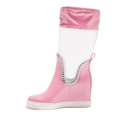 Shop Casadei Glass In Lac Pink