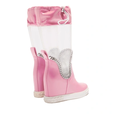 Shop Casadei Glass In Lac Pink