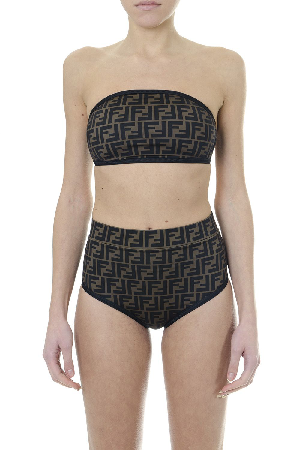 fendi logo swimsuit