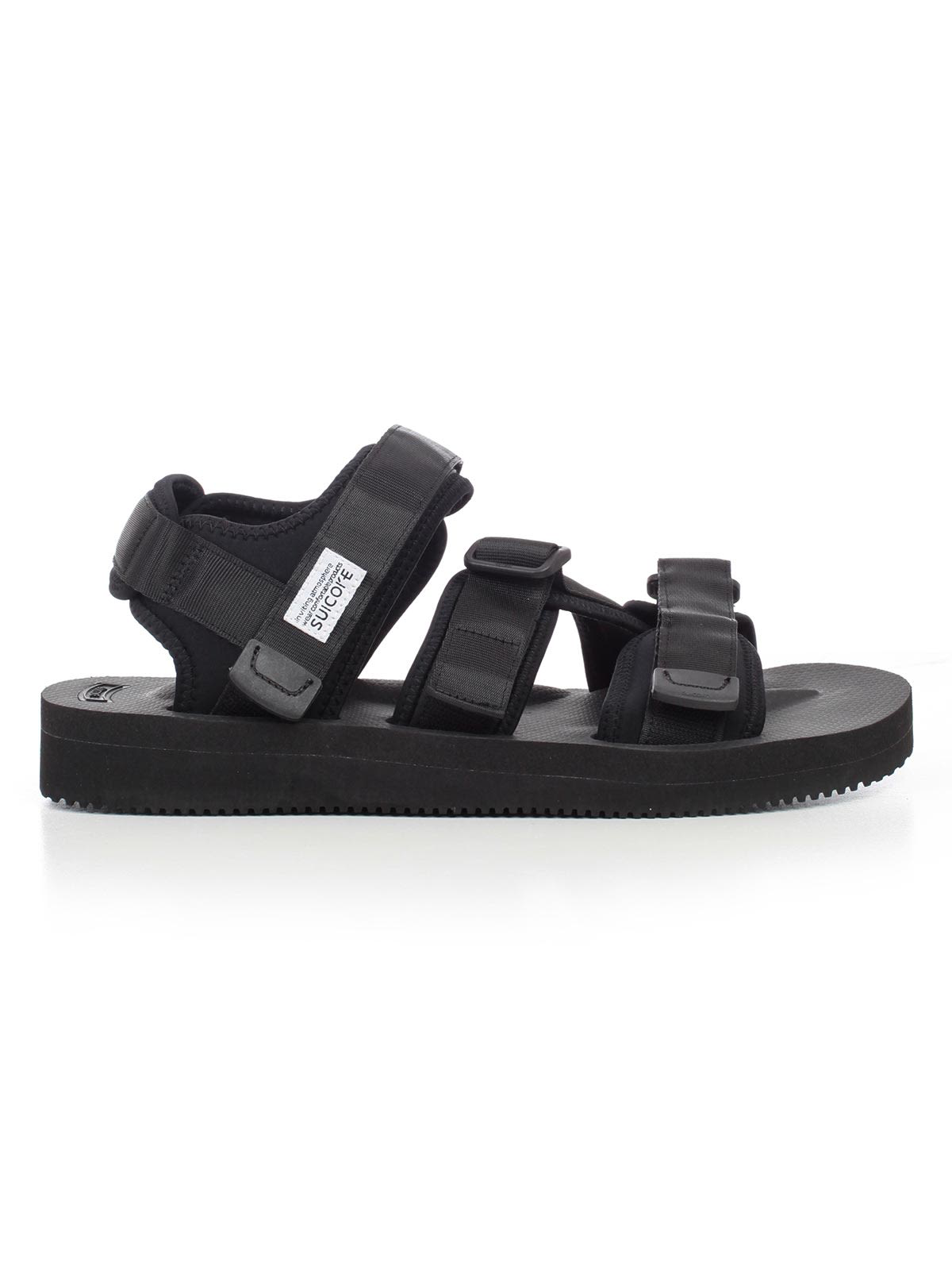 Suicoke Strappy Sandals In Black | ModeSens