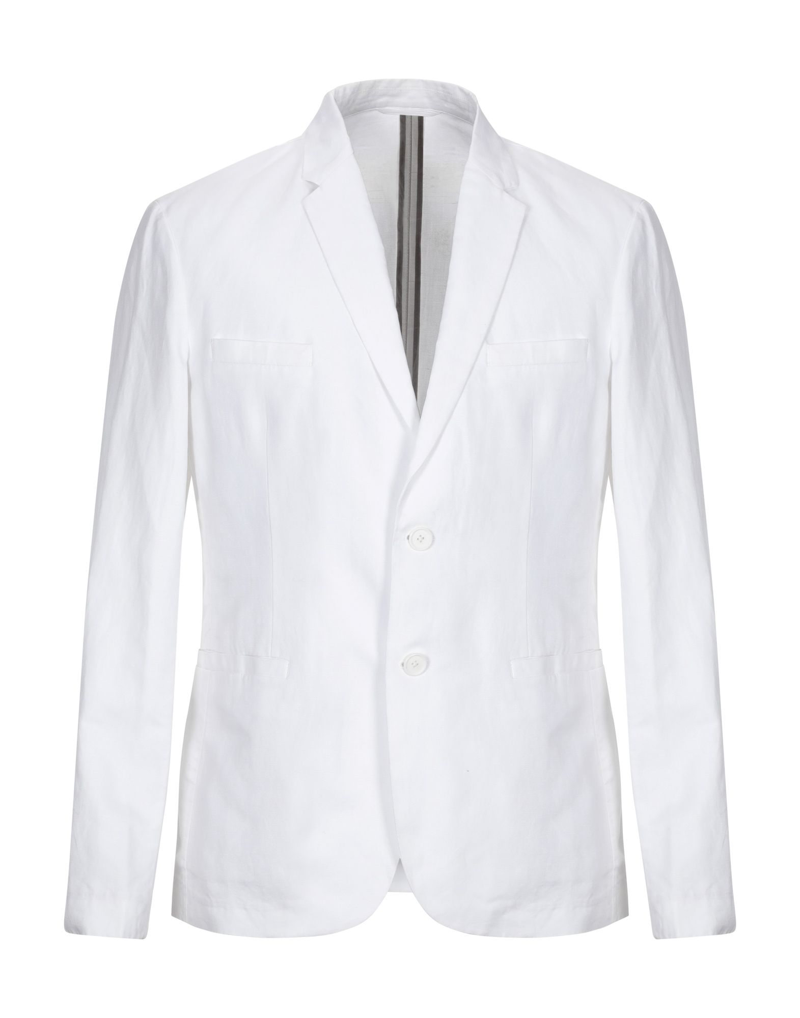 white armani coat