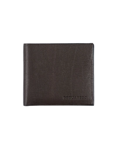 Shop Dsquared2 Wallet In Dark Brown