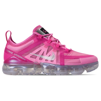 Shop Nike Women's Air Vapormax 2019 Running Shoes In Pink Size 8.0