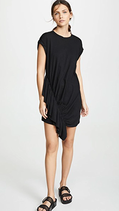 Shop Current Elliott The Pacific Ave Dress In Caviar