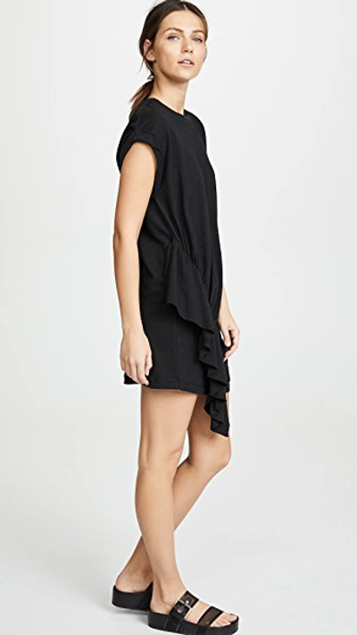 Shop Current Elliott The Pacific Ave Dress In Caviar