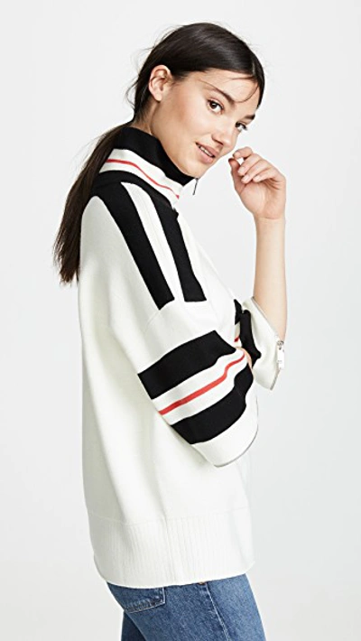 Shop Current Elliott The 99 Sweater In Star White