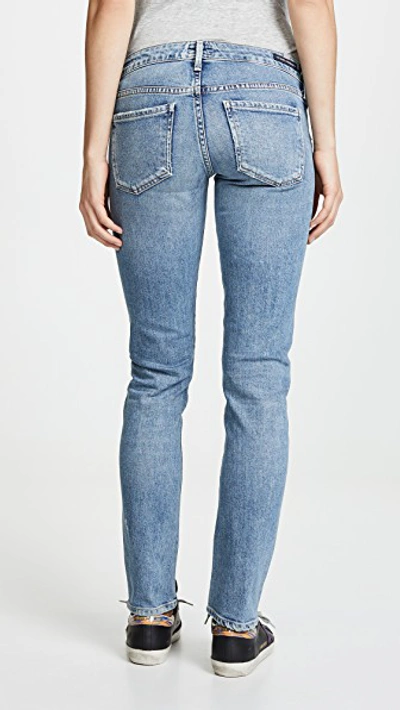 Shop Citizens Of Humanity Maternity Racer Jeans In Distressed Encore