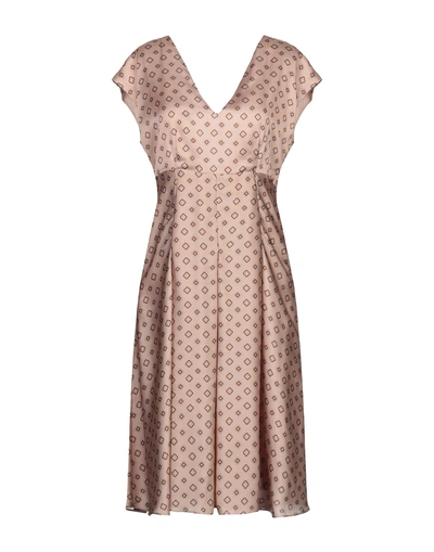 Shop Alessandro Dell'acqua Knee-length Dress In Pink