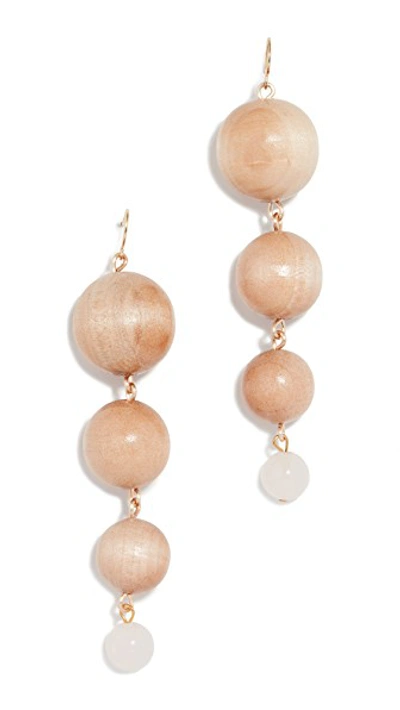 Shop Sophie Monet The Trevi Earrings In Pine