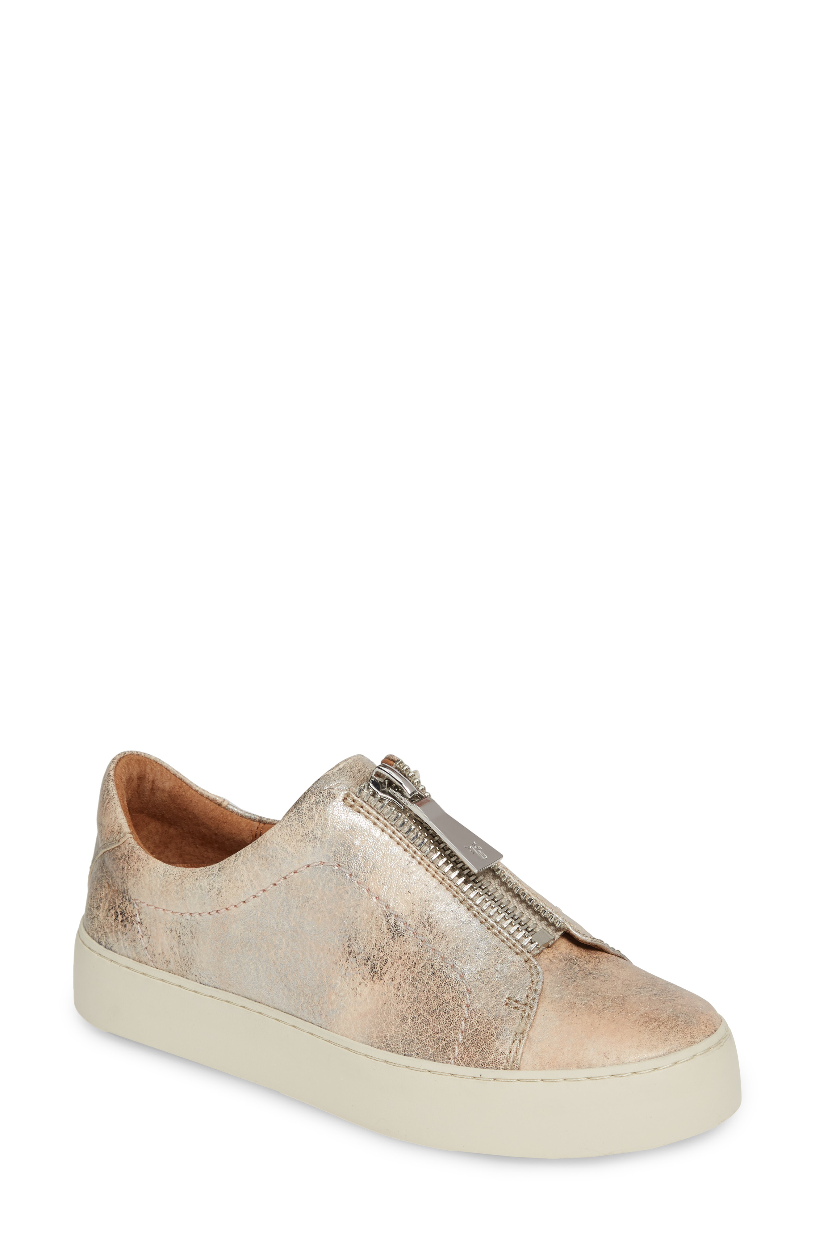 frye lena zip platform sneaker