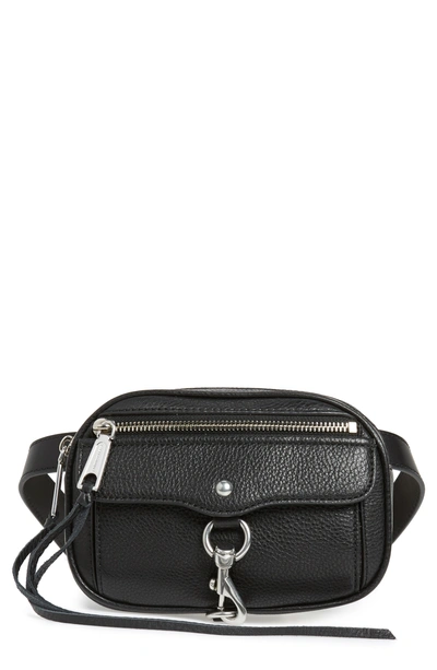 Shop Rebecca Minkoff Blythe Leather Belt Bag - Red In Tomato